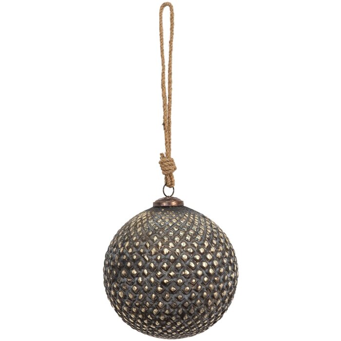 Clayre & Eef 6GL3701 Рождественские баулы Ø 14x14 см коричневый Рождественские баулы