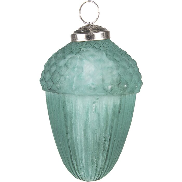 Clayre & Eef 6GL3723 Рождественские баулы Ø 7x10 см Зеленые рождественские баулы