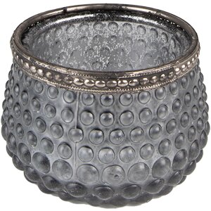 Clayre & Eef 6GL3980 Teelichthalter Ø 8x6 cm...