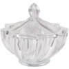 Clayre & Eef 6GL4187 Schale mit Deckel Ø 12x12 cm