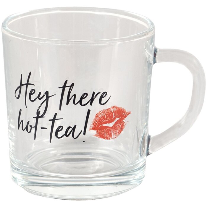 Clayre & Eef 6GL4249 Чайный стакан 11x8x9 см - 200 мл черный