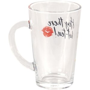 Clayre & Eef 6GL4251 Becher 11x8x13 cm 300 ml Schwarz