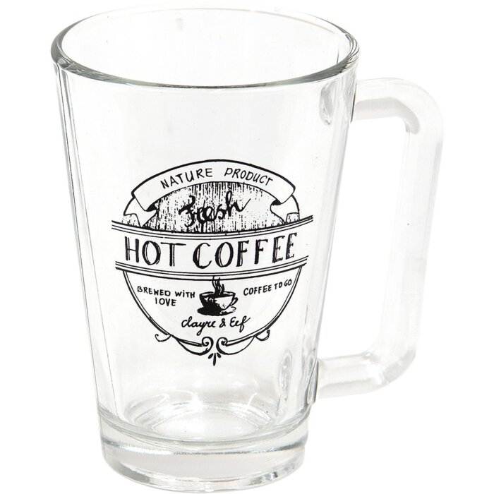 Кружка Clayre & Eef 6GL4253 11x8x12 см - 250 мл черная