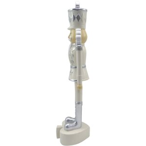 Clayre & Eef 6PR3653 Украшение Щелкунчик 9x9x35 см бежевый