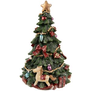 Clayre & Eef 6PR3766 Музыкальная шкатулка Елка...