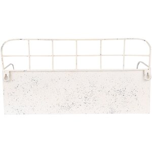 Clayre & Eef 6Y4768 Настенная полка 38x14x20 см Бежевый