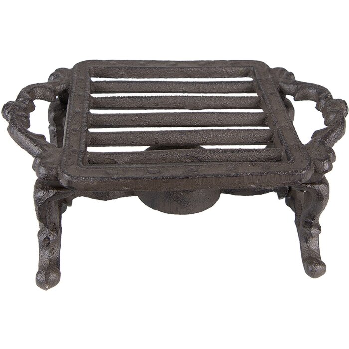 Clayre & Eef 6Y5319 Тарелка 19x12x7 см коричневая