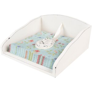 Clayre & Eef BLW73 Papierservietten 33x33 cm Blau...