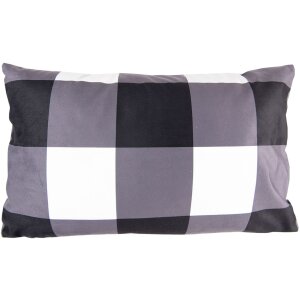 Clayre & Eef BWX36-4 Чехол для подушки 30x50 см белый - черный