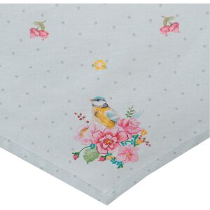 Clayre & Eef CHB65 Настольная скатерть 50x160 см Зеленая