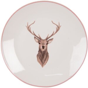 Clayre & Eef COLDP Тарелка для завтрака Ø 20x2...