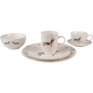 Clayre & Eef DHLFP Большая тарелка Ø 26x2 см...