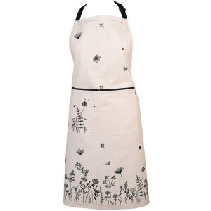 Clayre & Eef FAF41 Schürze 70x85 cm Beige...