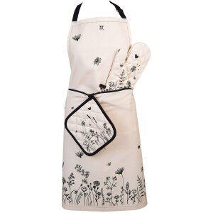 Clayre & Eef FAF45 Подстилка 20x20 см бежево-черная