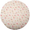 Clayre & Eef FAS48 Küchentuch Ø 80 cm Beige Rosa