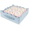 Clayre & Eef FAS73-1 Papierservietten 33x33 cm Beige Rosa 20 Stück