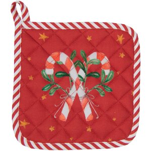 Clayre & Eef HLC45K Topflappen Kind 16x16 cm Beige...