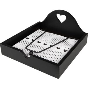 Clayre & Eef LBS73 Papierservietten 33x33 cm...