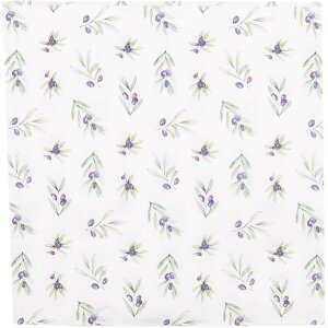 Clayre & Eef OLG73 Papierservietten 33x33 cm...