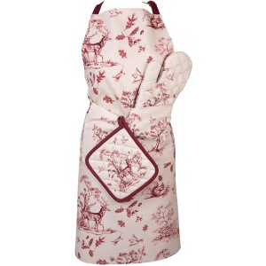 Clayre & Eef PFT45 Подстилка 20x20 см бело-розовая