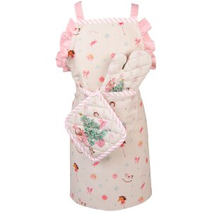 Clayre & Eef PNC45K Подстилка детская 16x16 см бежево-розовая