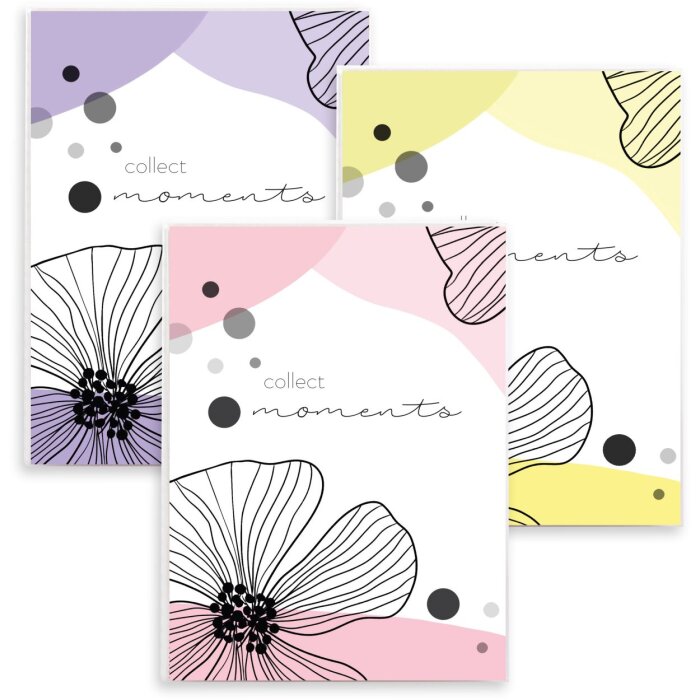 Goldbuch Einsteckalbum Facile für 32 Fotos 10x15 cm Softcover Pastell