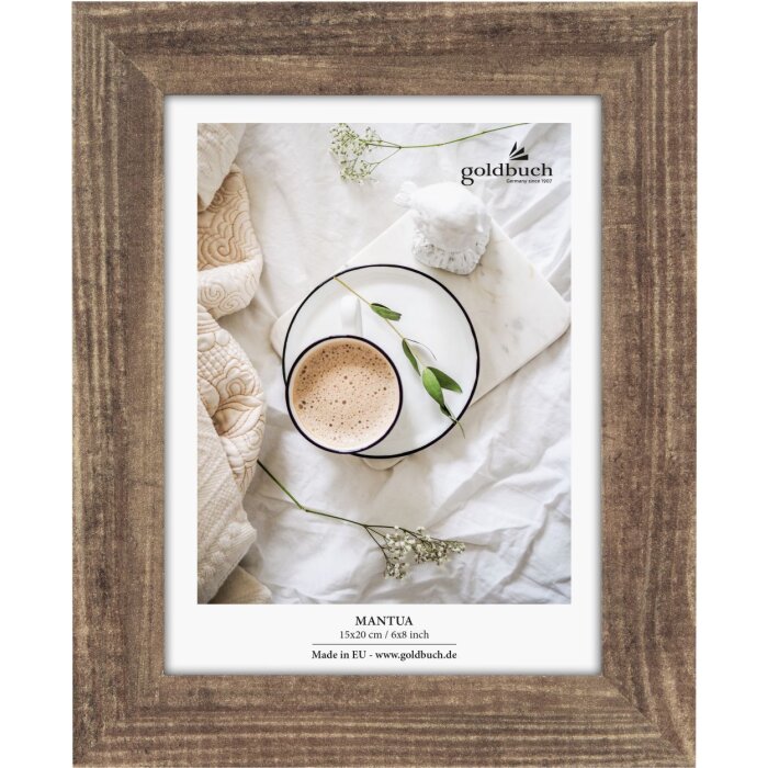 Goldbuch MDF Holzrahmen Mantua Walnuss 10x15 Zentimeter