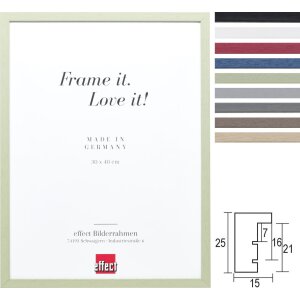 Effect Holzrahmen Profil 35 Massivholz Bilderrahmen...