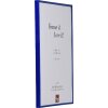 Effect Kunststoffrahmen Art blau 60x60 cm Klarglas