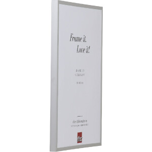 Фоторамка Effect из алюминия, серия 2, серебристая, 40x50 см