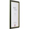 Effect Holzrahmen Profil 21 grün 62x93 cm Normalglas