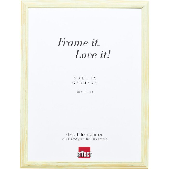 Эффектная деревянная рама профиль 32 зеленый 30,5x91,5 см обычное стекло