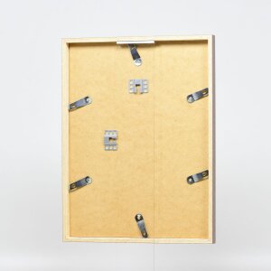 Effect Holzrahmen Profil 35 braun 25x70 cm Normalglas