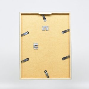 Effect Holzrahmen Profil 35 blau 50x65 cm Normalglas