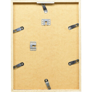 Эффектная деревянная рама профиль 35 коричневый 50x70 см обычное стекло