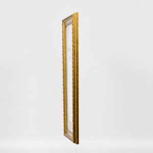 Effect Holz-Barockrahmen Profil 37 antikgold 23x70 cm Normalglas