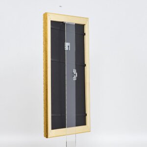 Effect Holz-Barockrahmen Profil 37 antikgold 50x75 cm Normalglas