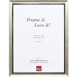 Фоторамка Effect дерево профиль 40 серебро 23x70 см