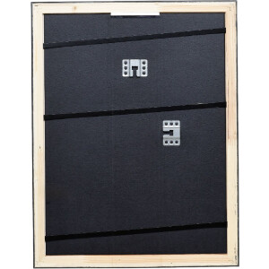 Фоторамка Effect из дерева профиль 40 Платина 50x60 см