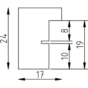 Фоторамка Effect из дерева профиль 42 антик-золото 20x25 см