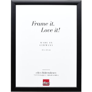 Фоторамка Effect из дерева, профиль 43, черная, 25x70 см