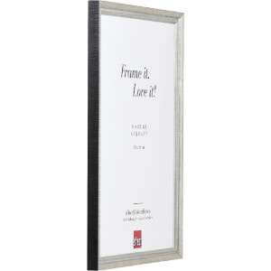 Фоторамка effect из дерева профиль 48 серебро 25x70 см