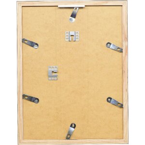 Фоторамка Effect из дерева, профиль 48, черная, 35x50 см, с прозрачным стеклом