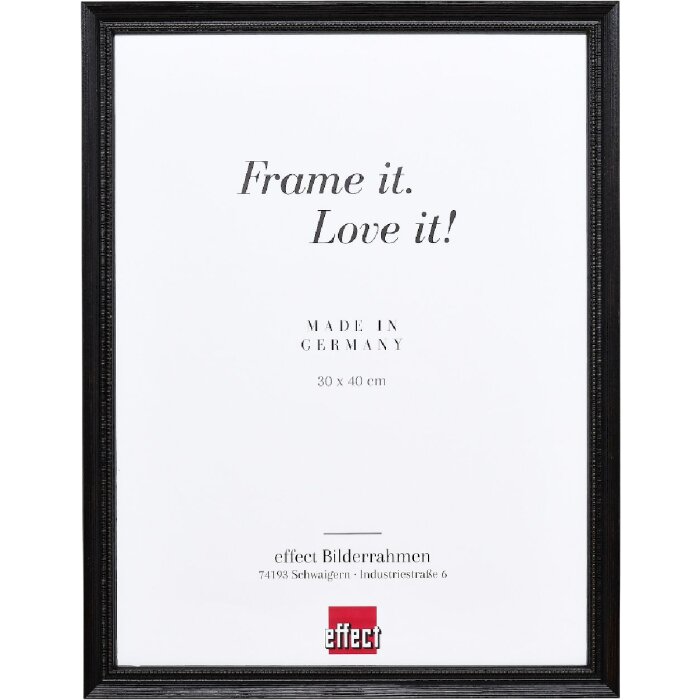 Фоторамка effect из дерева профиль 48 черная 50x65 см