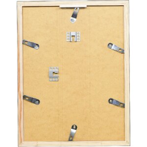 Фоторамка Effect из дерева профиль 48 серебристая 10,5x14,8 см с прозрачным стеклом