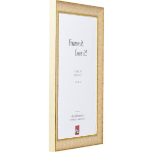 Фоторамка Effect из дерева, профиль 68, слоновая кость, 23x70 см, прозрачное стекло