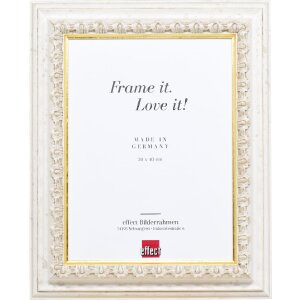 Фоторамка effect из дерева, профиль 80, белый, 40x40 см,...