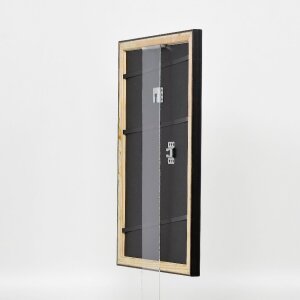 Effect Holzbilderrahmen Profil 85 Schwarz 42x59,4 cm Normalglas