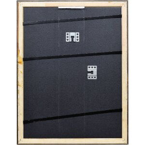 Эффектная деревянная фоторамка профиль 85 черный 59,4x84,1 см обычное стекло