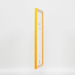 Эффектная деревянная рама профиль 89 светло-коричневый 30,5x91,5 см обычное стекло